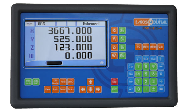 EMOS100 LCD Dijital Gösterge İş Parçası Merkez Alma Fonksiyonu Kullanımı
